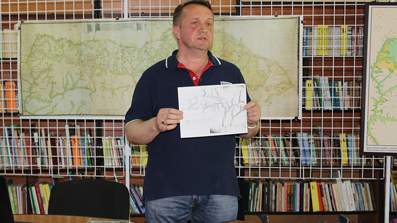 Ви зараз переглядаєте У Чижевського говорили про історичну картографію краю