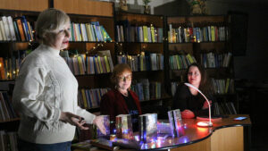 Детальніше про статтю У бібліотеці Чижевського презентували нову книгу Вікторії Шкабой «Місто Втечі»