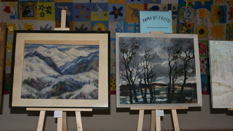 Зима із фондів бібліотеки