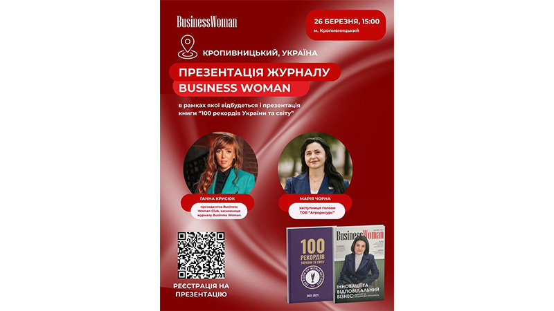 Ви зараз переглядаєте Запрошуємо на ексклюзивну презентацію «Жіноче лідерство та рекорди України»
