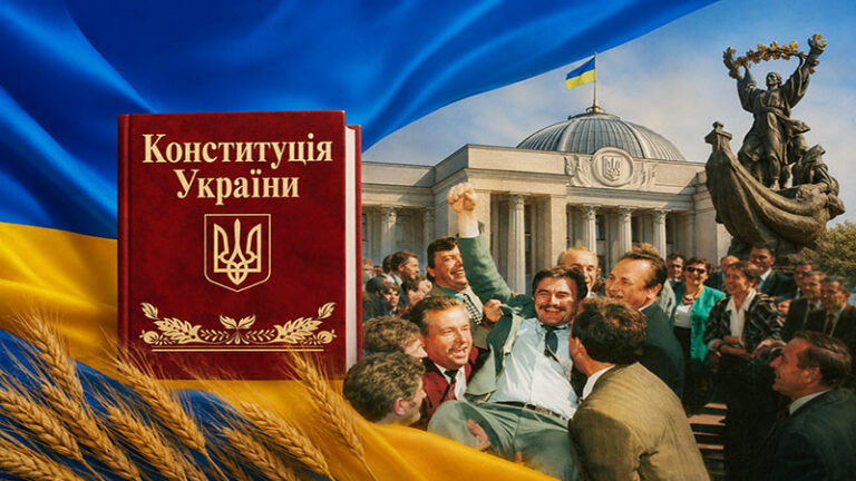 Як Україна приймала свій Основний Закон
