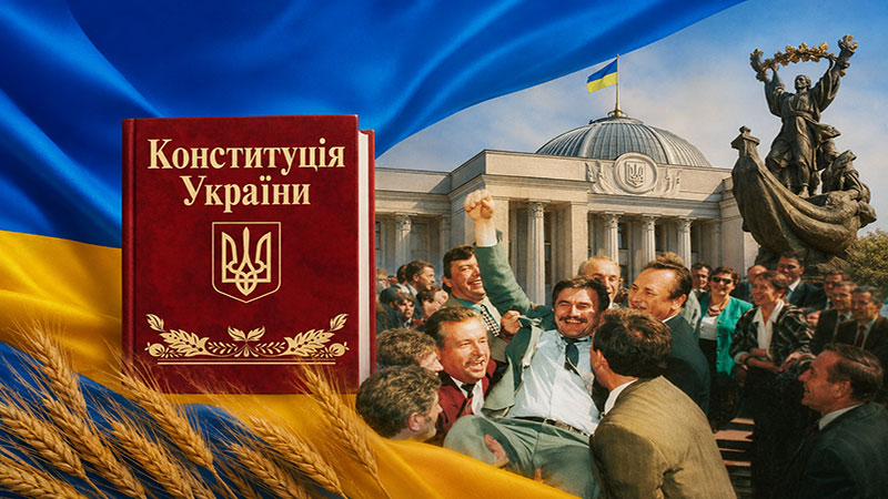 Ви зараз переглядаєте Як Україна приймала свій Основний Закон